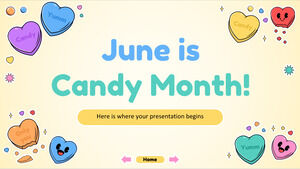 يونيو هو شهر الحلوى!