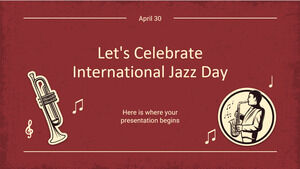 Celebremos el Día Internacional del Jazz