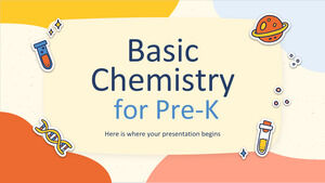 Kimia Dasar untuk Pra-K