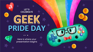 Let's Celebrate Geek Pride Day