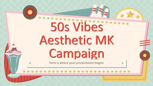 50s Vibes 美的 MK キャンペーン
