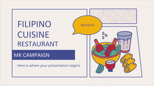 Filipin Mutfağı Restoranı MK Kampanyası