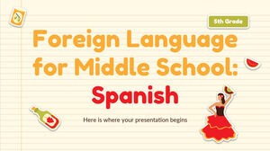 中学校7年生の外国語：スペイン語