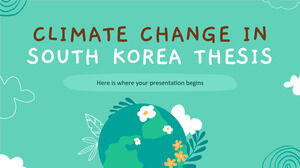 한국의 기후변화 논문