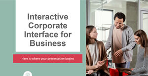 Interfaccia aziendale interattiva per le imprese