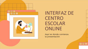Centro scolastico di interfaccia accademica online