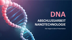 Abschlussarbeit über DNA-Nanotechnologie