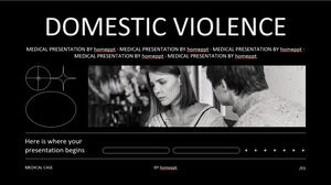 تقرير حالة العنف المنزلي