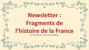 法国历史碎片通讯