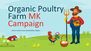 Campagne MK de la ferme avicole biologique