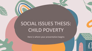 사회 문제 논문: 아동 빈곤