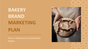 Marketingplan für Bäckereimarken