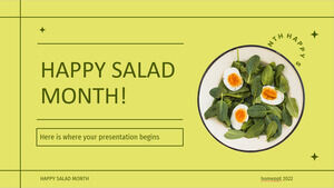 Feliz Mês da Salada!
