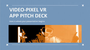 Présentation de l'application Video-Pixel VR