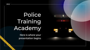 Academia de treinamento da polícia