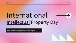 Internationaler Tag des geistigen Eigentums