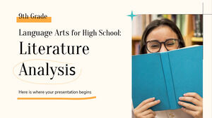 فنون اللغة للمدرسة الثانوية - الصف التاسع: تحليل الأدب