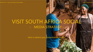 남아프리카 소셜 미디어 전략 방문