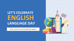 英語の日を祝いましょう