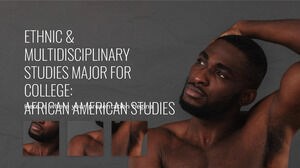 Специальность по этническим и междисциплинарным исследованиям для колледжа: афроамериканские исследования