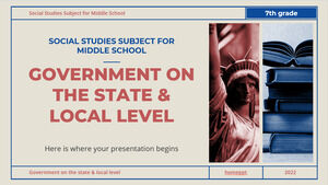 中学 - 七年级社会研究科目：州和地方各级政府