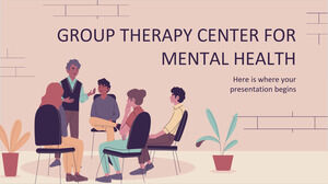 Group Therapy Center for Mental Health