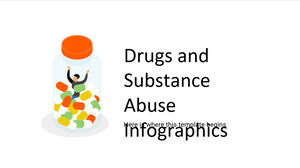 Infografica sull'abuso di droghe e sostanze