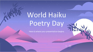 Всемирный день поэзии хайку