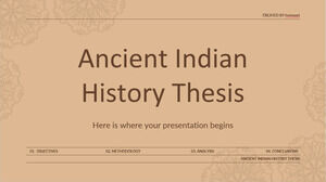 أطروحة التاريخ الهندي القديم