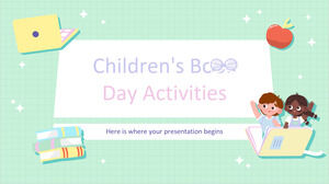 Aktivitäten zum Kinderbuchtag