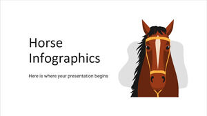 馬のインフォグラフィックス