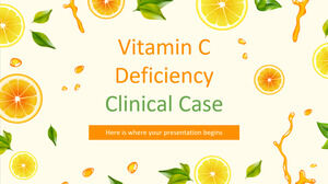 Клинический случай дефицита витамина С