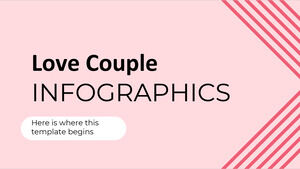 Infografica coppia d'amore
