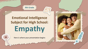 Przedmiot inteligencji emocjonalnej dla liceum – klasa 9: Empatia