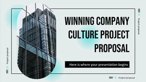 Winning Company Culture Project Proposal