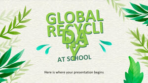 Dia Mundial da Reciclagem na Escola
