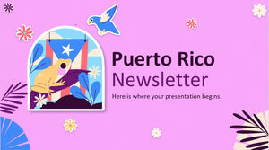Puerto Rico Newsletter