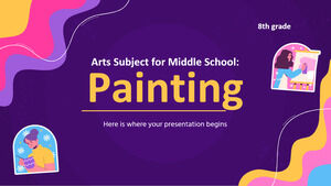 Kunstfach für die Mittelschule – 8. Klasse: Malen