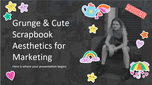 Grunge & Cute Scrapbook Estetika untuk Pemasaran