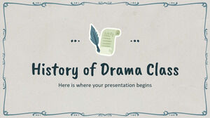 Storia della lezione di teatro