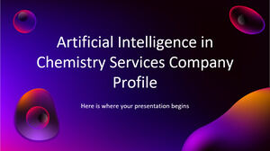 Perfil de la empresa de servicios de inteligencia artificial en química