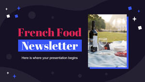 Newsletter gastronomica francese