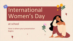 يوم المرأة العالمي في المدرسة