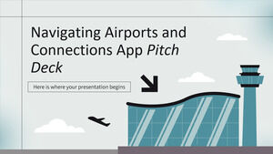 عرض تقديمي لتطبيق التنقل في المطارات والاتصالات