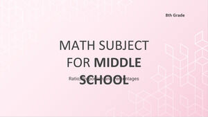 Mathematikfach für die Mittelschule – 8. Klasse: Verhältnis, Anteil und Prozentsätze