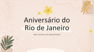Rio de Janeiro'nun Yıldönümü