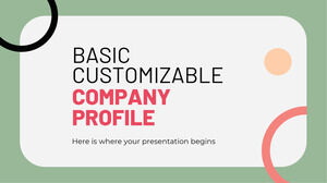 Profil de companie personalizabil de bază