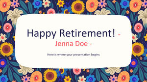 Selamat Pensiun! Tema Mini Jenna Doe