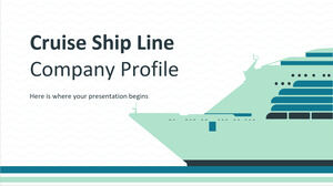 Perfil de la empresa de línea de cruceros