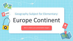 Geography Subject for Elementary: Europe Continent